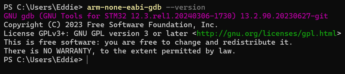 ARM GNU version